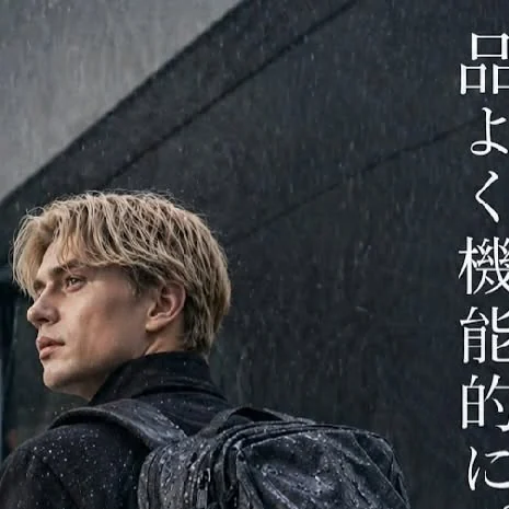 雨の日にVULKIT VBP101を背負ったInstagram投稿