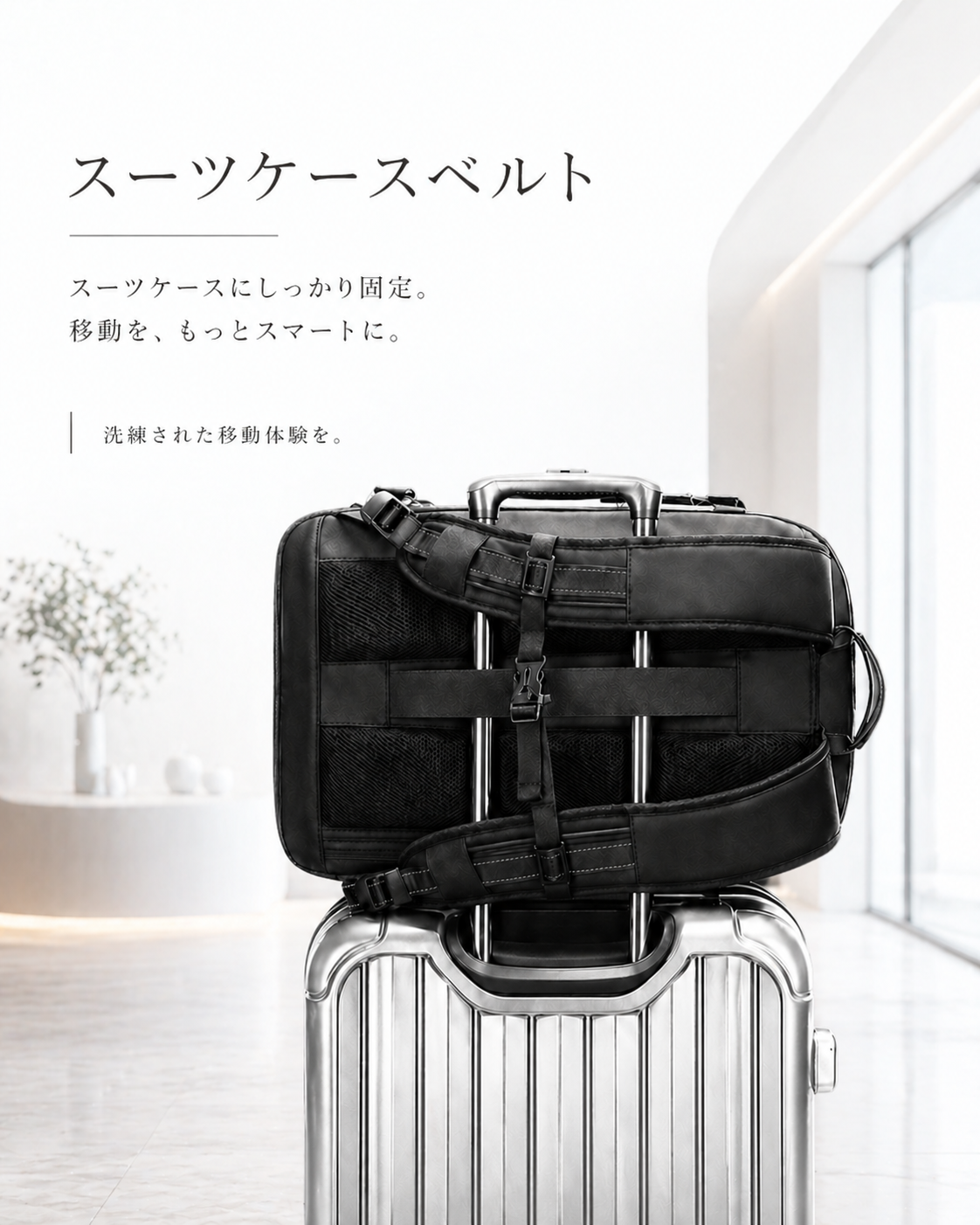 スーツケースベルト